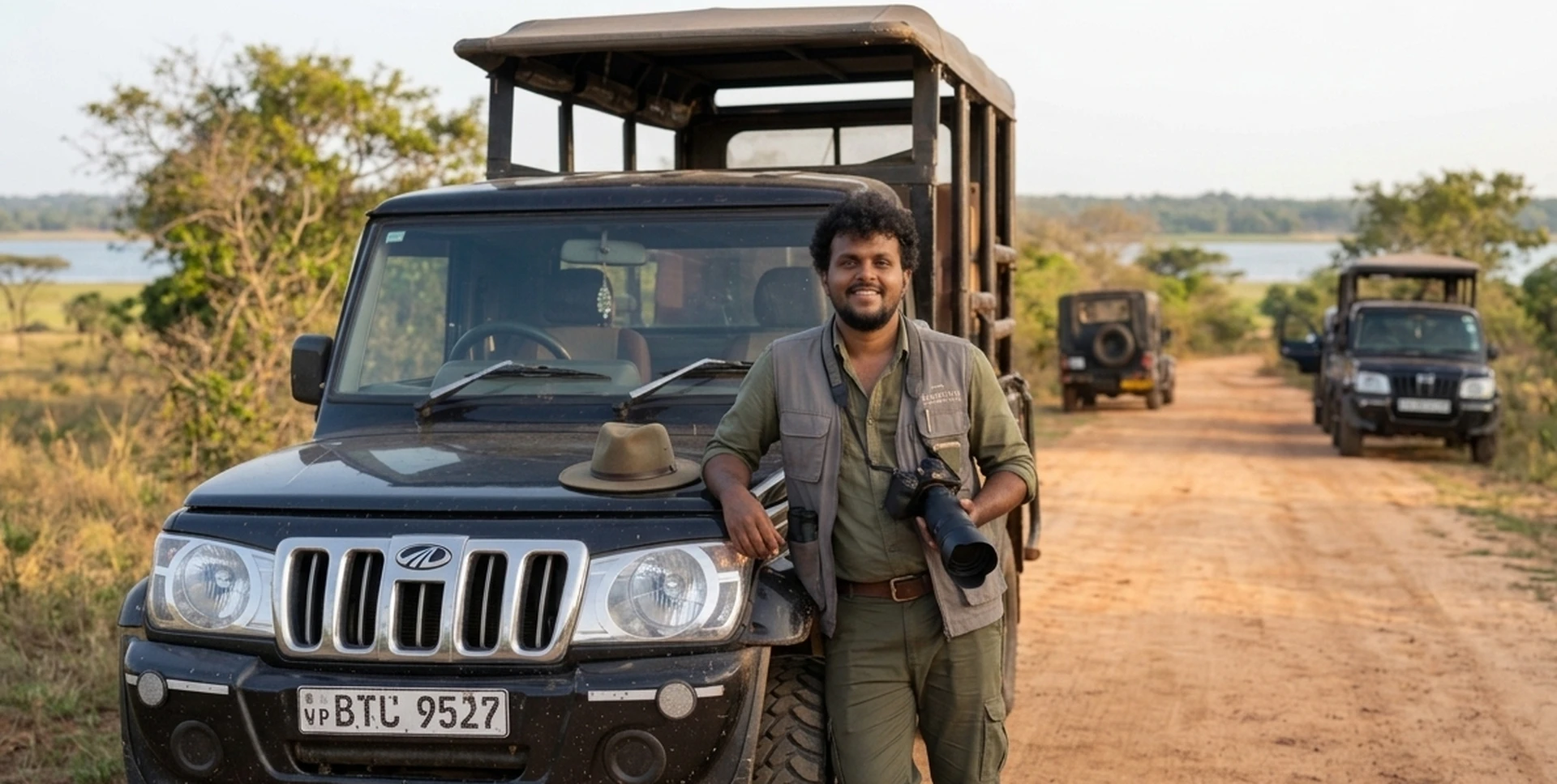 Prasanna Gamage, safari guide and wildlife photographer, Udawalawe National Park